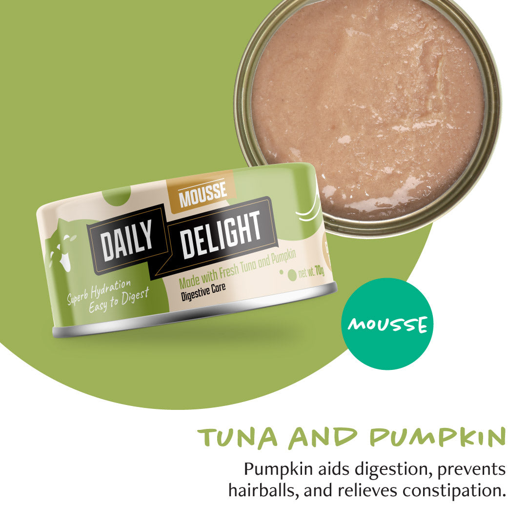 Daily Delight Mousse Tuna With Pumpkin 80g