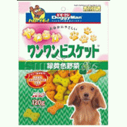DoggyMan - 82280 Soft Biscuit with Vege 120g