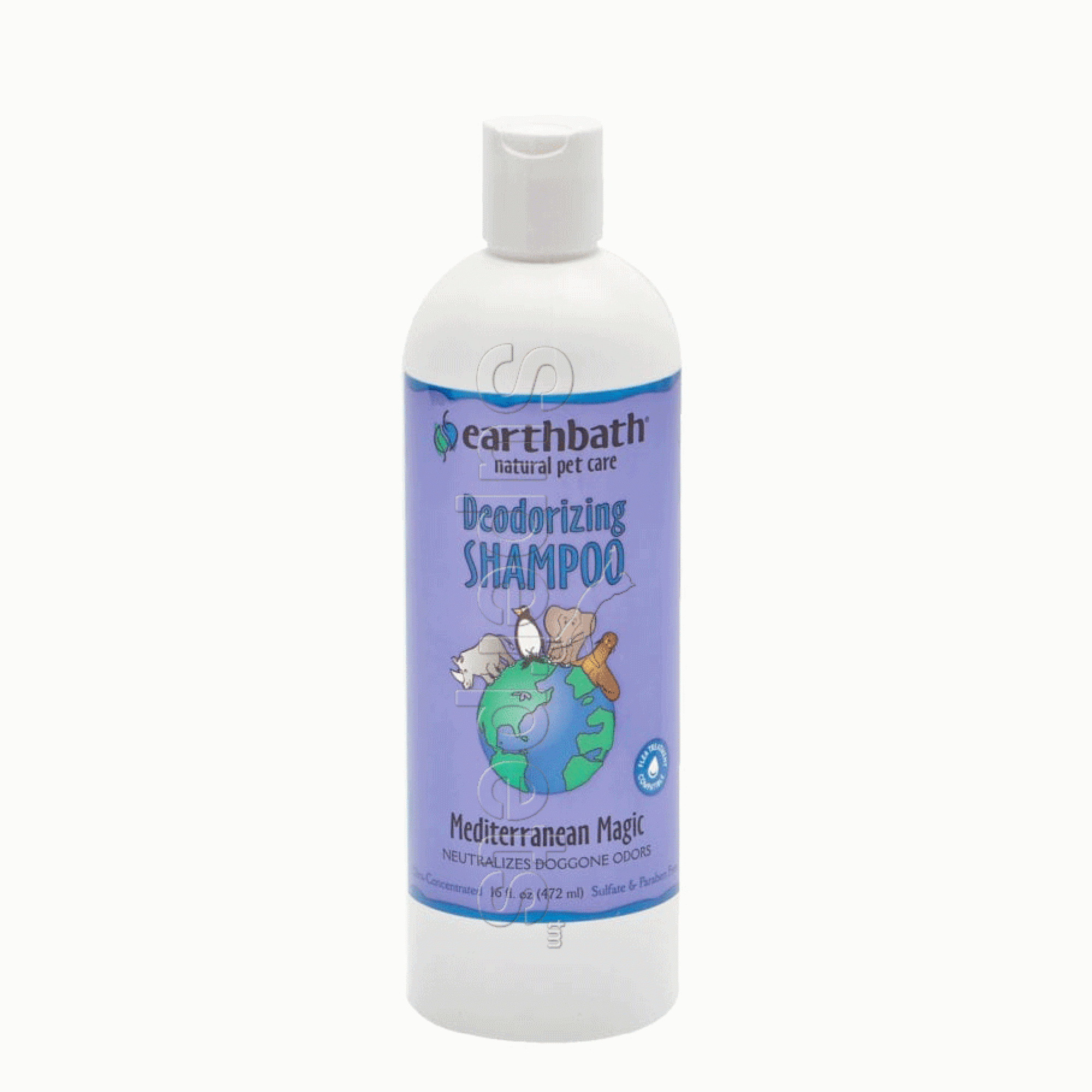 Earthbath EB011 Deodorizing Shampoo 16oz (472ml)