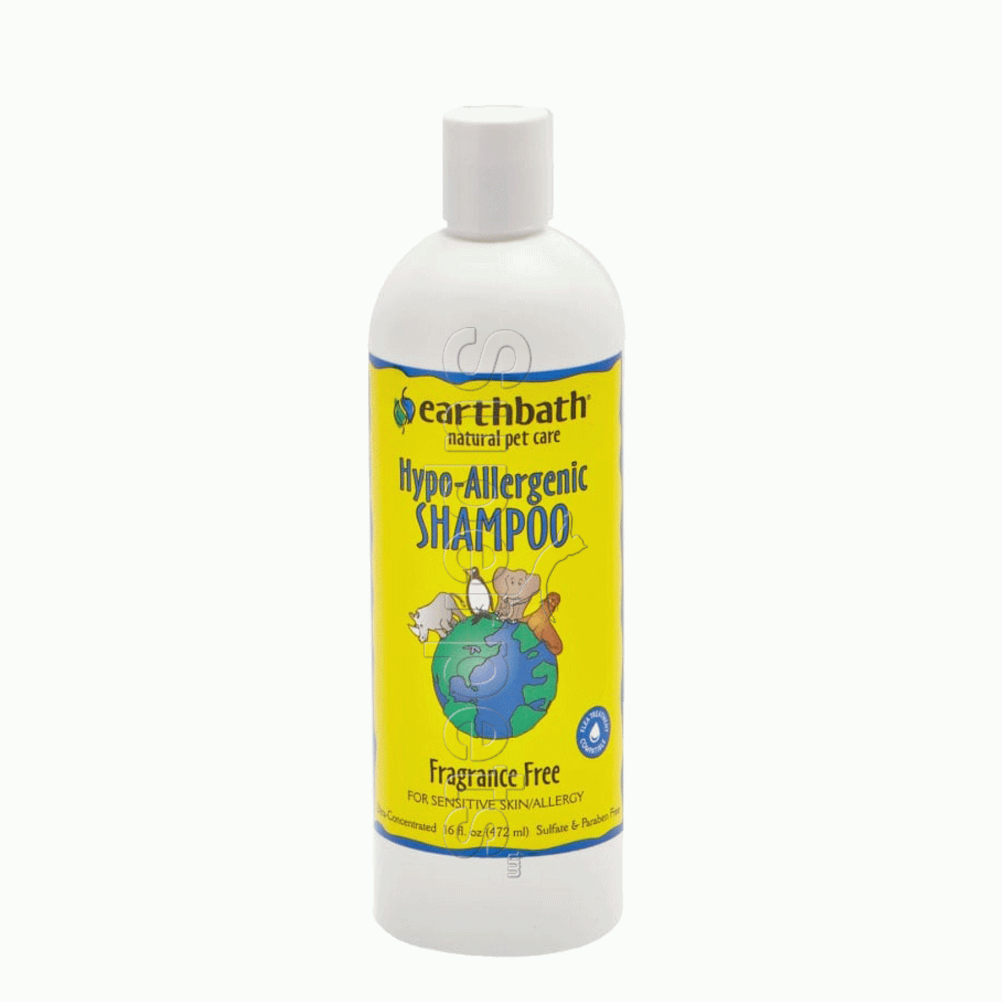 Earthbath EB004 Hypo-Allergenic Shampoo 16oz (472ml)