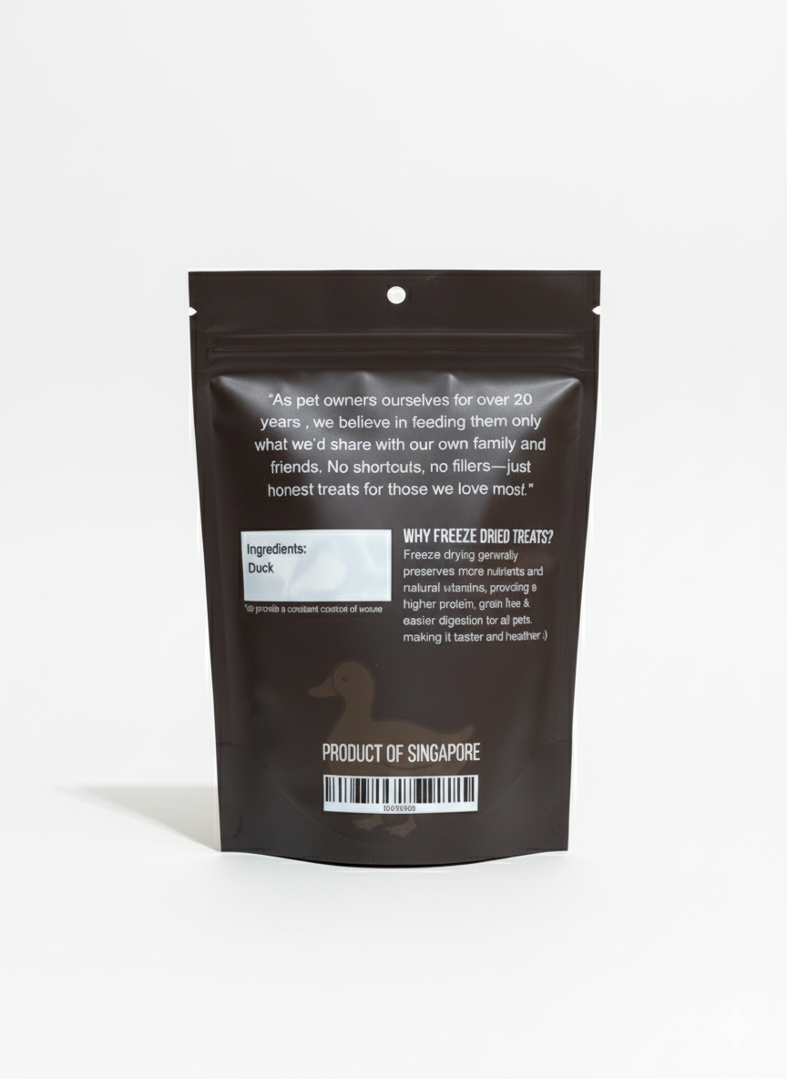 Farmers Treats Air Dried Duck Strip