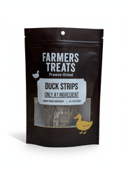 Farmers Treats Air Dried Duck Strip (18-20pc)