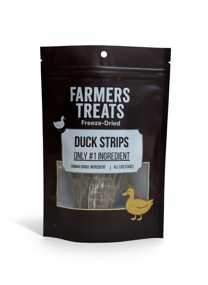 Farmers Treats Air Dried Duck Strip