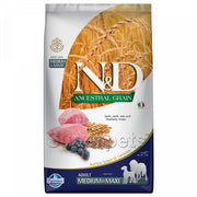 Farmina - N&D Ancestral Grain Dog Adult Medium & Maxi - Lamb & Blueberry