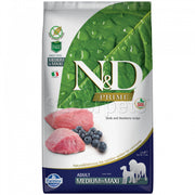 Farmina - N&D Grain-Free Dog Food Adult Medium/Maxi - Lamb & Blueberry