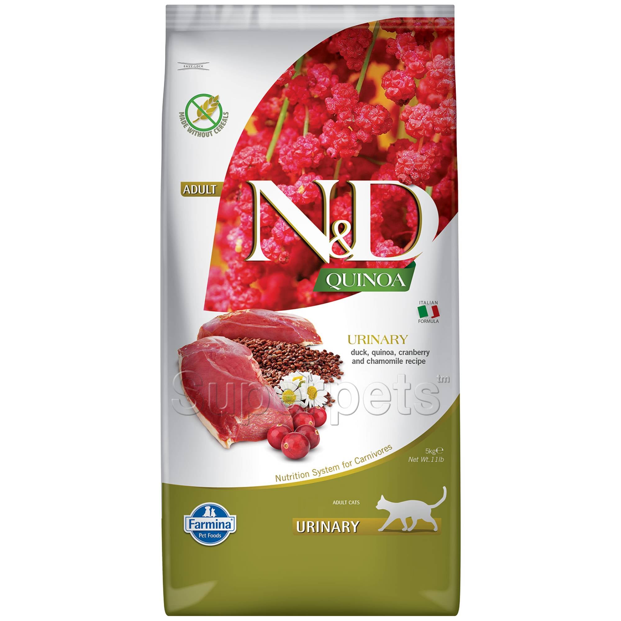 Farmina - N&D Quinoa Adult Cat - Urinary (Duck) 5kg