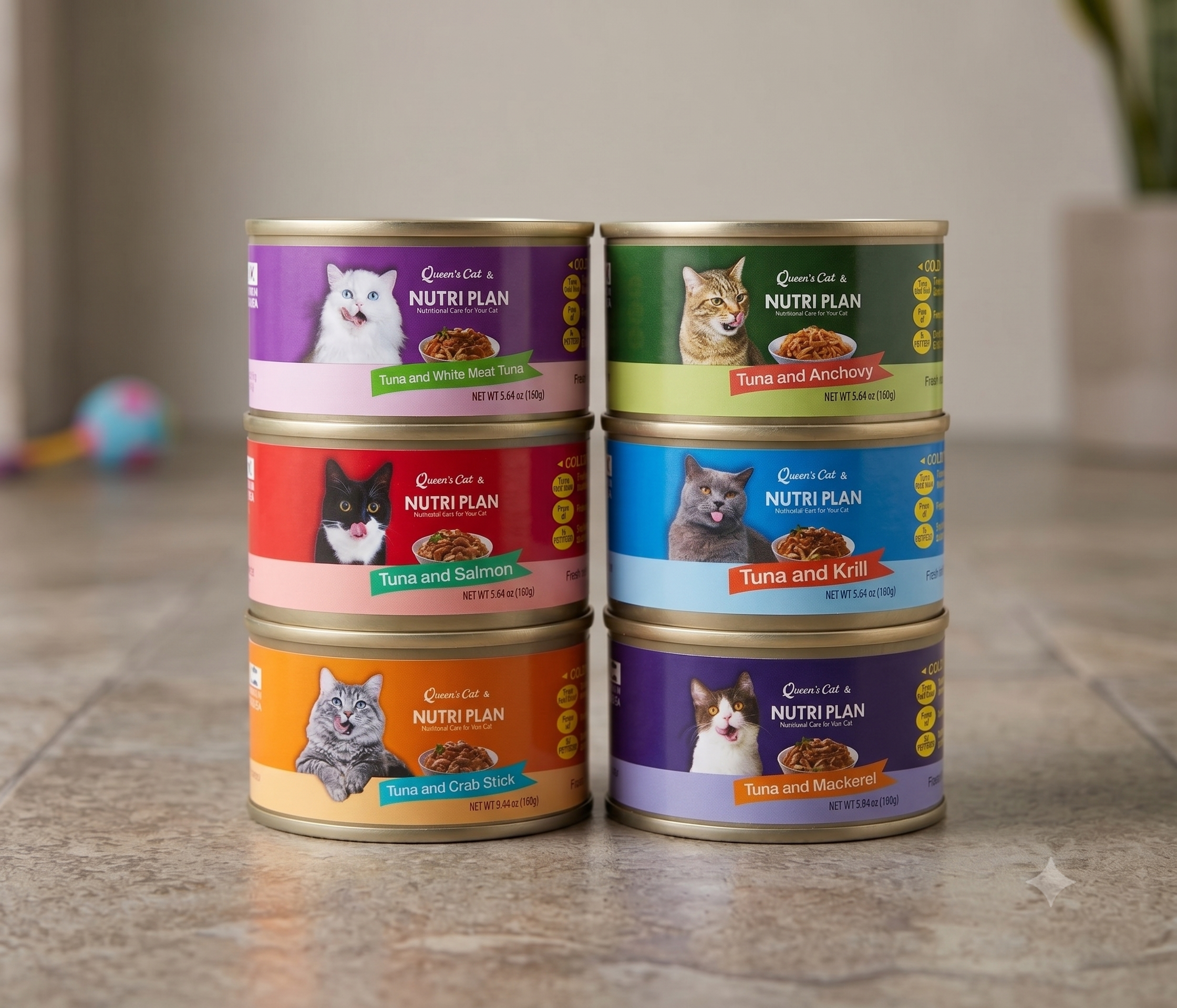 Nutriplan Cat Food 160g Mixed Bundle