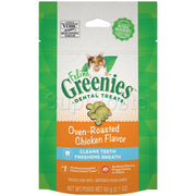 Greenies Feline Dental Treats - Oven Roasted Chicken Flavour 2.1oz (60g)