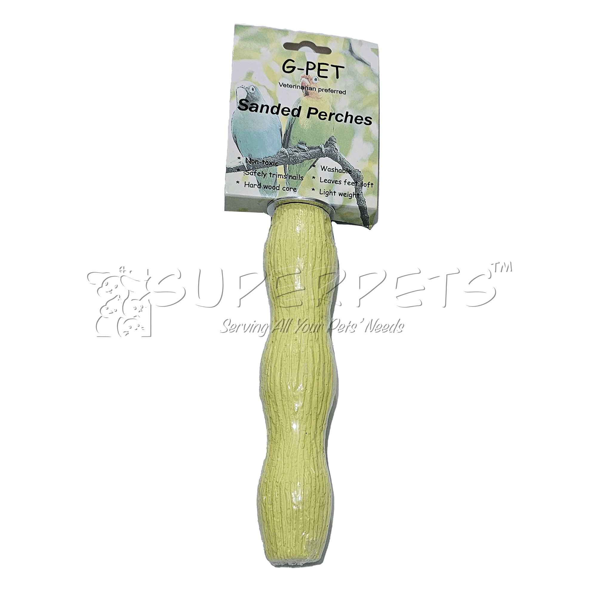 OPSP 7644 - Groud Shaped Calcium Perch 4.5x21cm