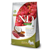 Farmina - N&D Quinoa Dog Adult Mini - Skin & Coat (Duck) Coco and Turmeric 2.5kg