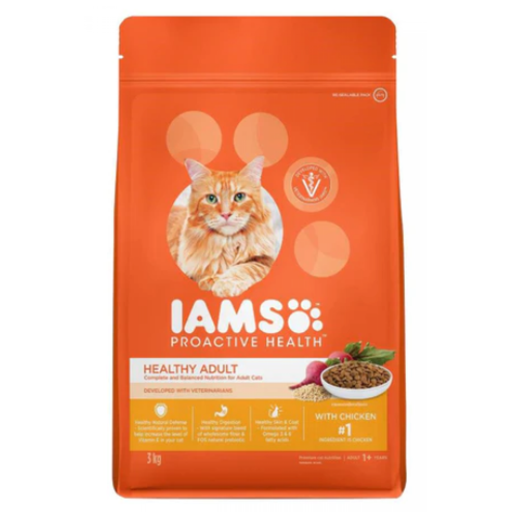 IAMS - Cat Adult - Chicken 3kg