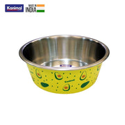 Kanimal - Pet Bowl - Zola Bowl Avocado (M) 15.4x6.4cm (6.1”) - 0.755L