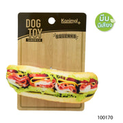 Kanimal - Dog Toy - Sandwich (Squeaky) 14x6cm