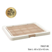 Kanimal - Open-Top Dog Tray Size L - Beige (65x52x4.5cm)