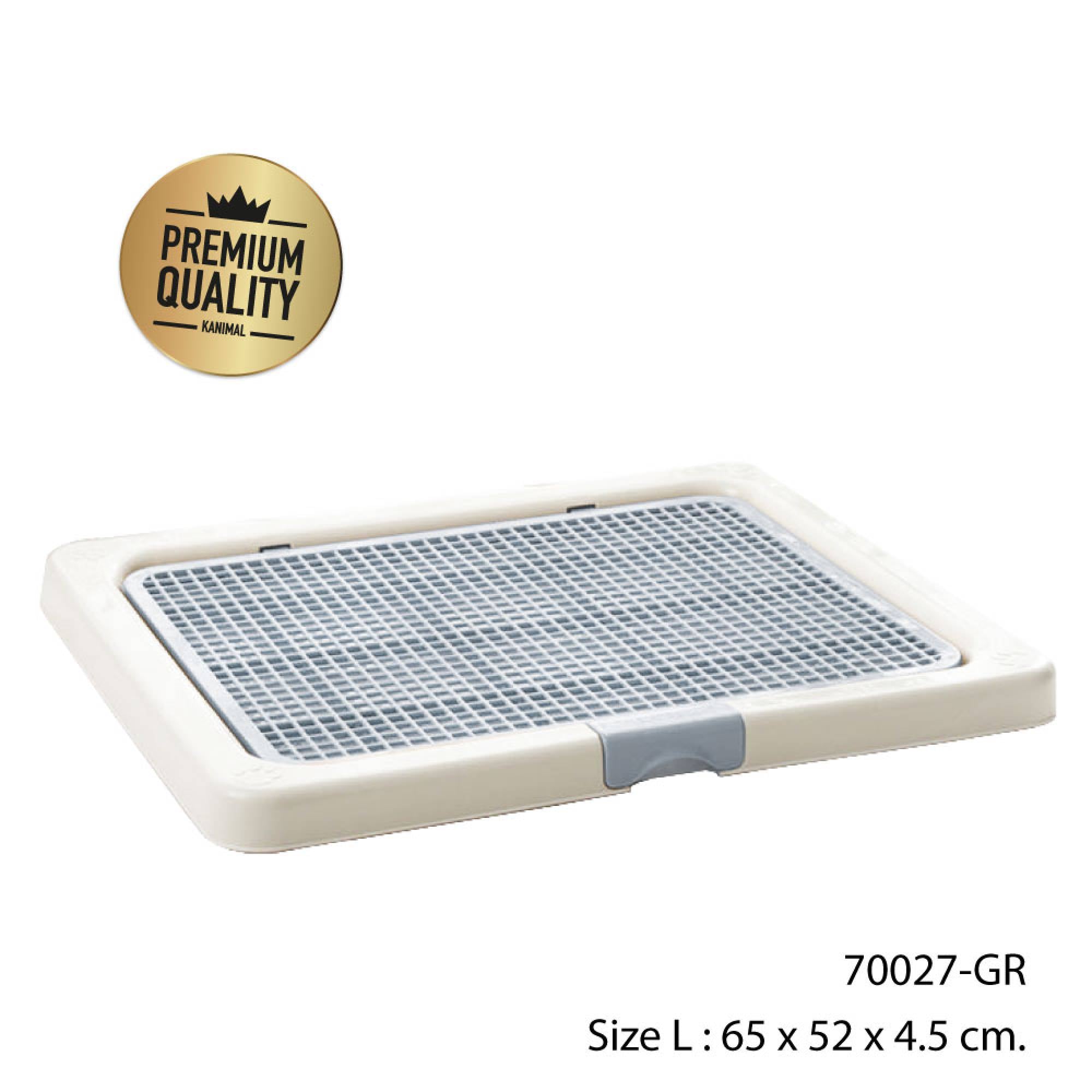 Kanimal - Open-Top Dog Tray Size L - Grey (65x52x4.5cm)