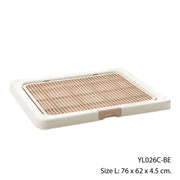 Kanimal - Open-Top Dog Tray Size XL - Beige (76x62x4.7cm)