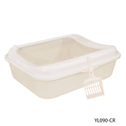 Kanimal - Cat Toilet Size M - Cream (48.5x30x16cm)