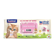 Kanimal - All-In-One Cat Wipes - Cherry Blossom Scent (100pc)