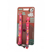 JCSP 1832 Footprint Leash & Collar Plug - Pink