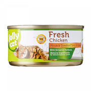 Jolly Cat Fresh Chicken Mince & Shredded Tuna in Gravy 80g