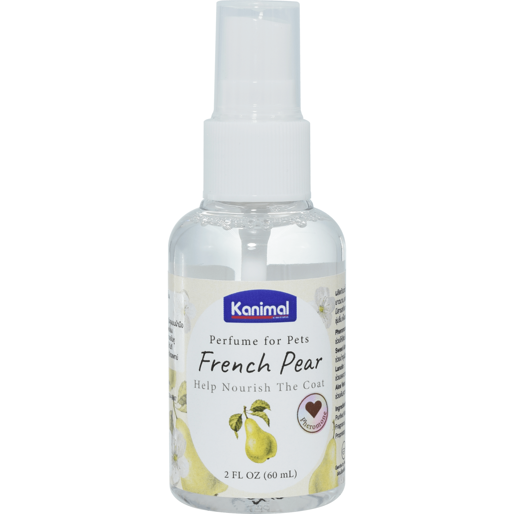 Kanimal - Pet Perfume French Pear Scent 60ml