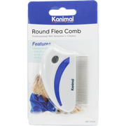 Kanimal - Round Flea Comb 8.5x5.8cm