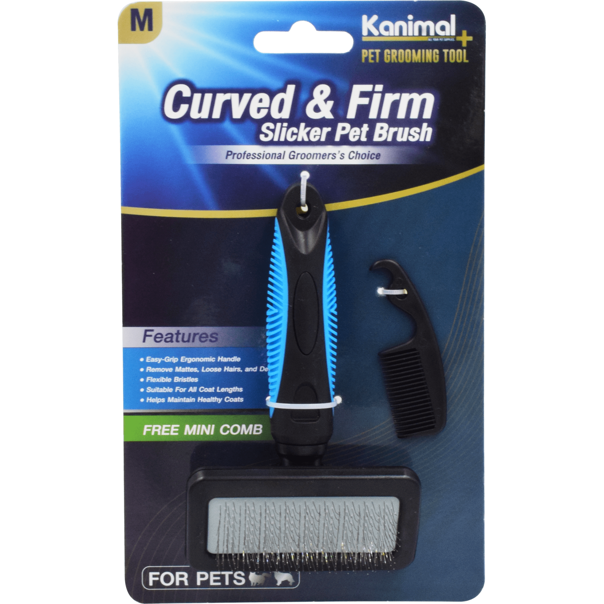 Kanimal - Slicker Brush Size M (16x9.5cm)