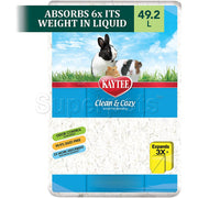 Kaytee Clean & Cozy - White Bedding 49.2L (3000cu)