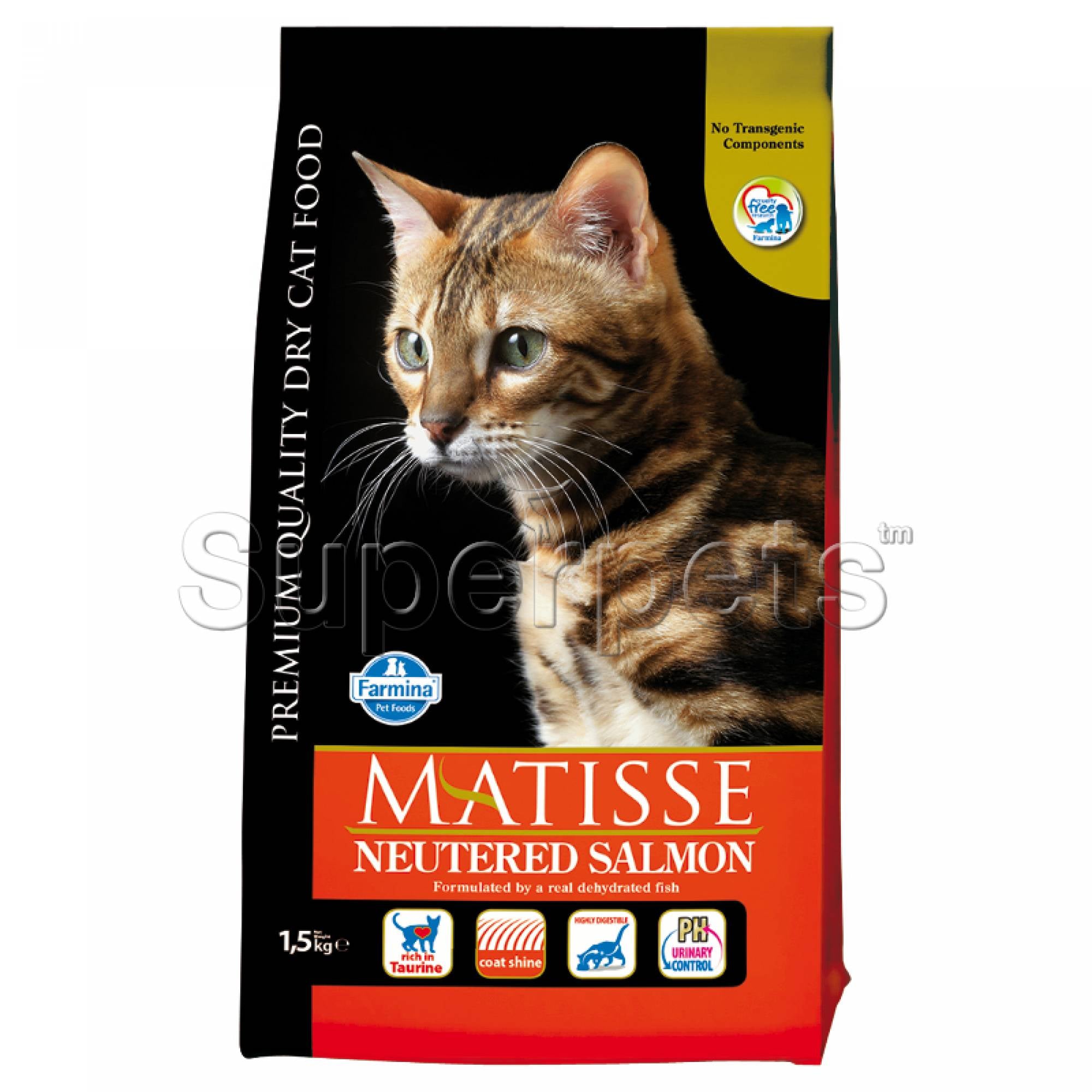 Matisse - Feline Adult Neutered - Salmon 1.5kg