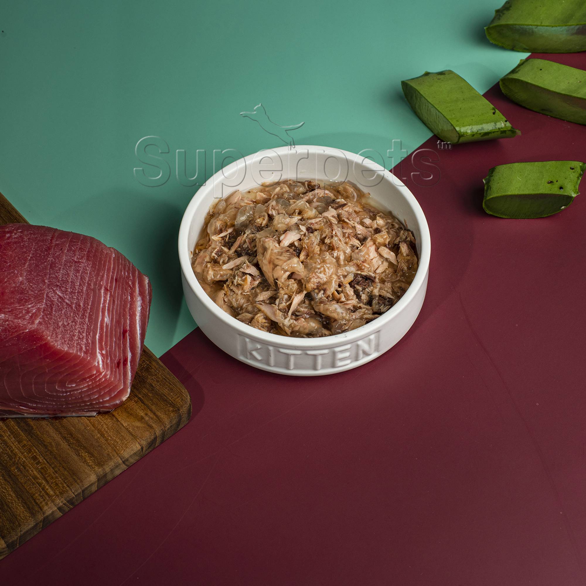Meow Meow - Tuna & Aloe Vera - Grain Free 80g x 24pcs (1 carton) (*Donation*)