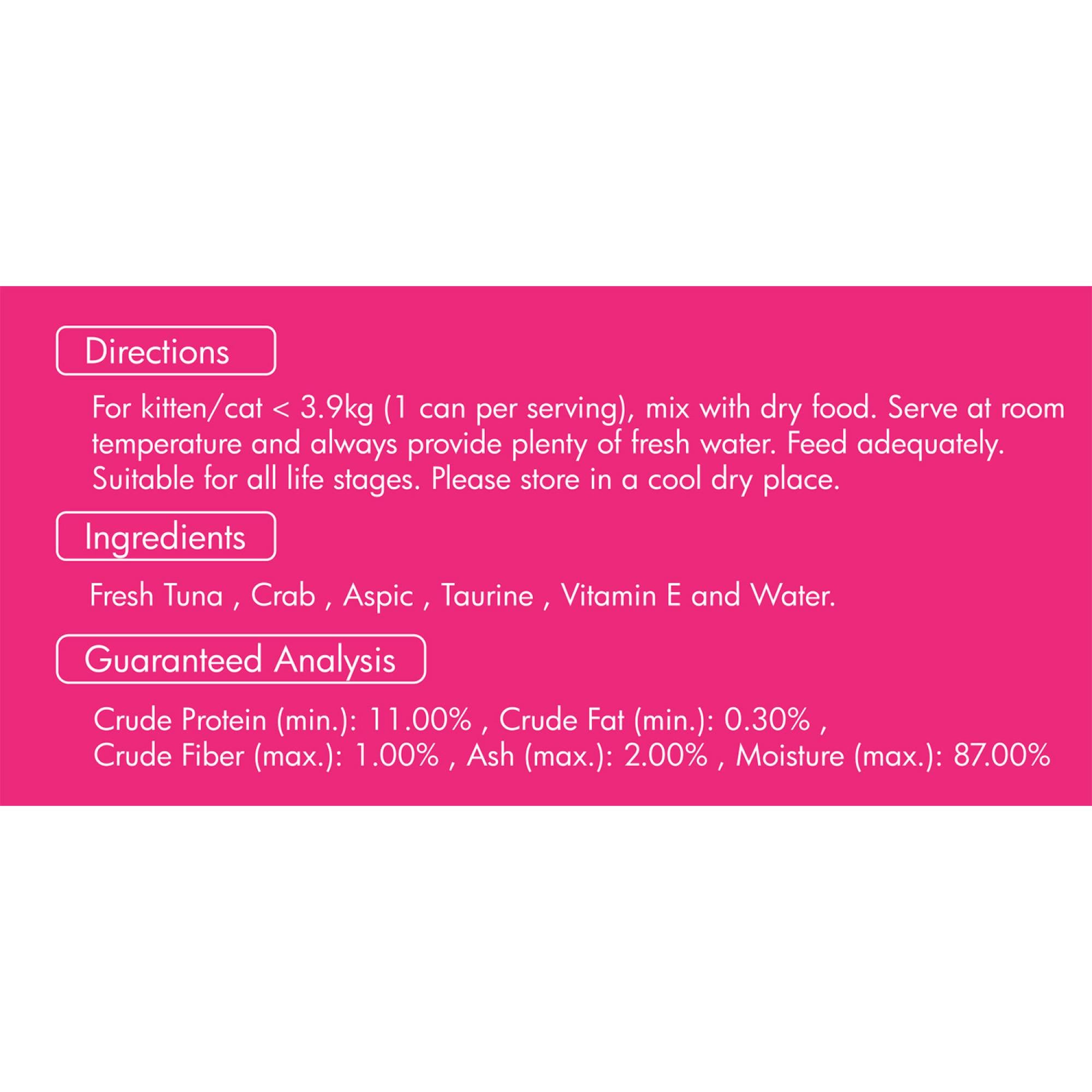 *Bundle Deal* Meow Meow - Tuna & Crab - Grain Free 80g