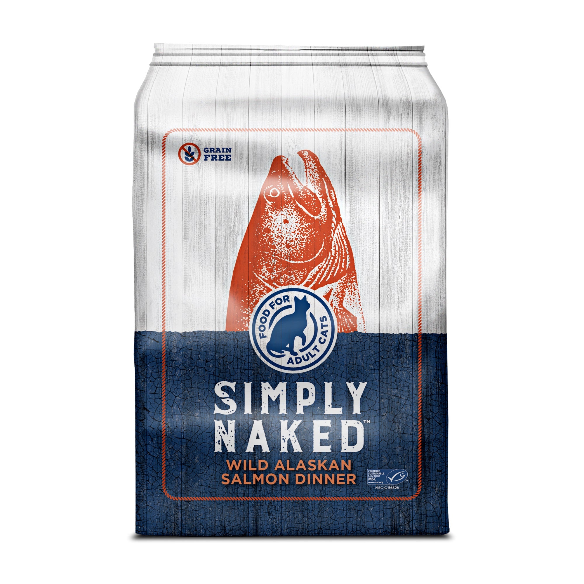 Simply Naked - Adult Cat - Wild Alaskan Salmon 4lb/1.8kg (Adult Grain Free)