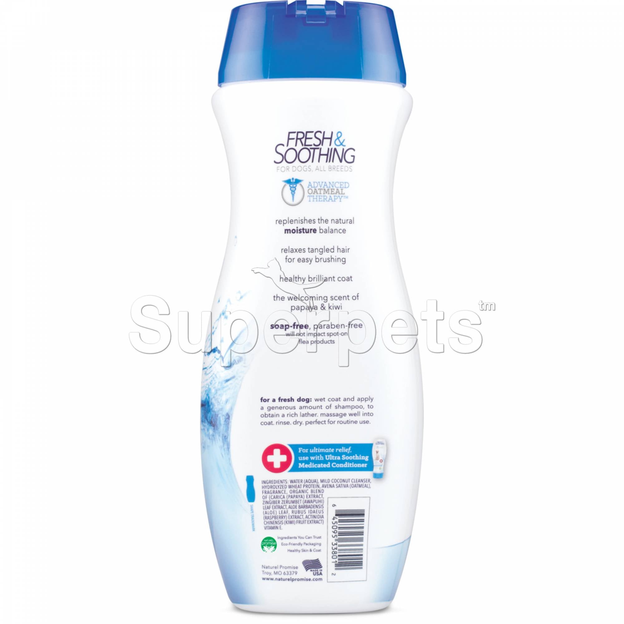 Naturel Promise Fresh & Soothing Lavish 4-in-1 Shampoo + Conditioner 22oz (650ml)
