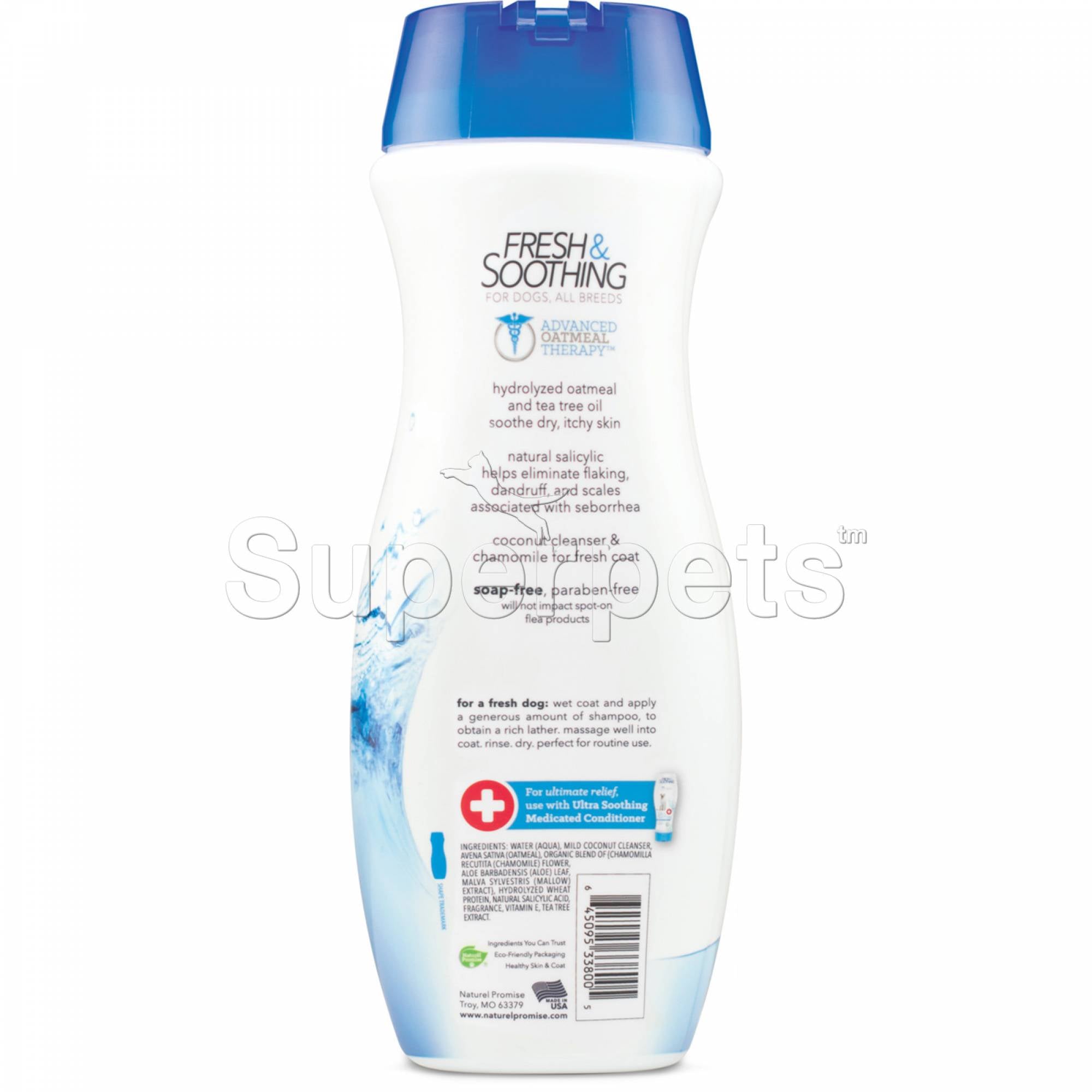 Naturel Promise Fresh & Soothing Oatmeal Itch Relief Shampoo 22oz (650ml)