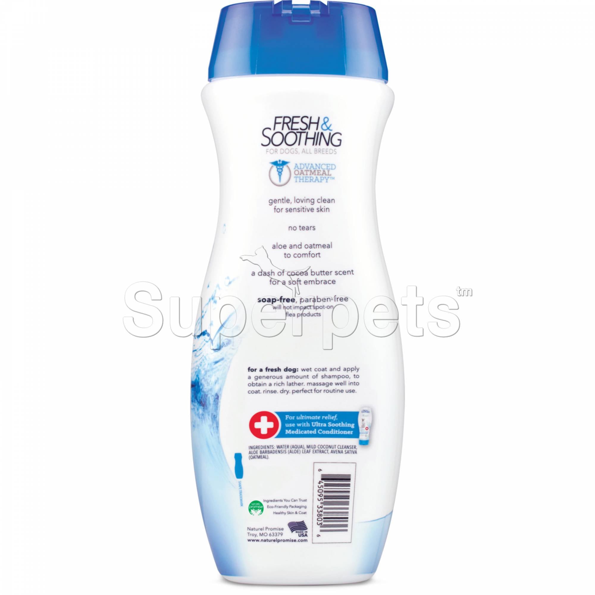 Naturel Promise Fresh & Soothing Sensitive Skin Hypoallergenic Shampoo 22oz (650ml)