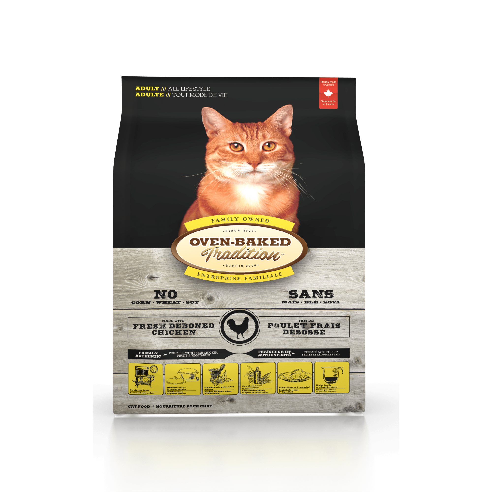 Oven Baked Tradition - Adult Cat - Chicken 2.5lb/1.13kg