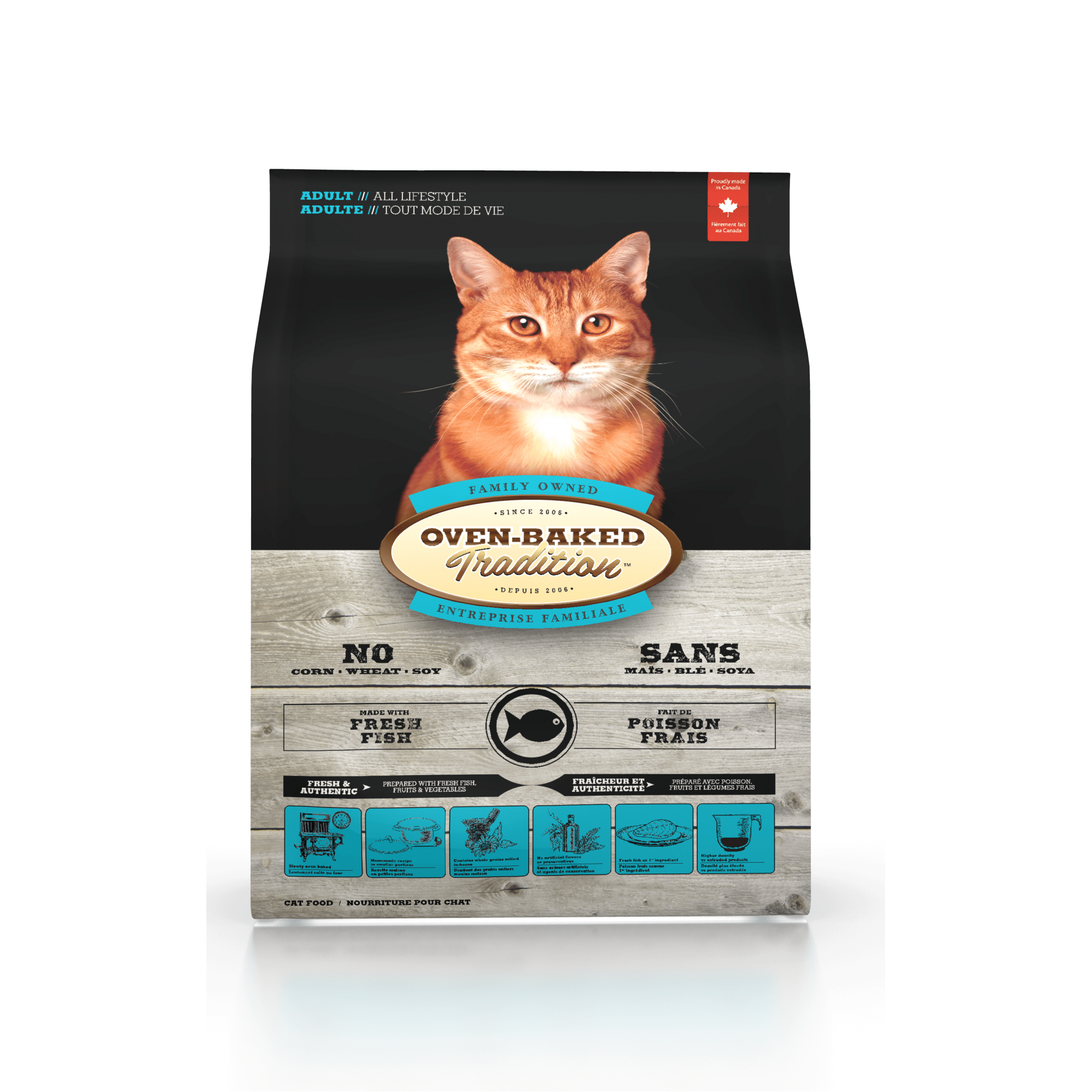 Oven Baked Tradition - Adult Cat - Fish 2.5lb/1.13kg