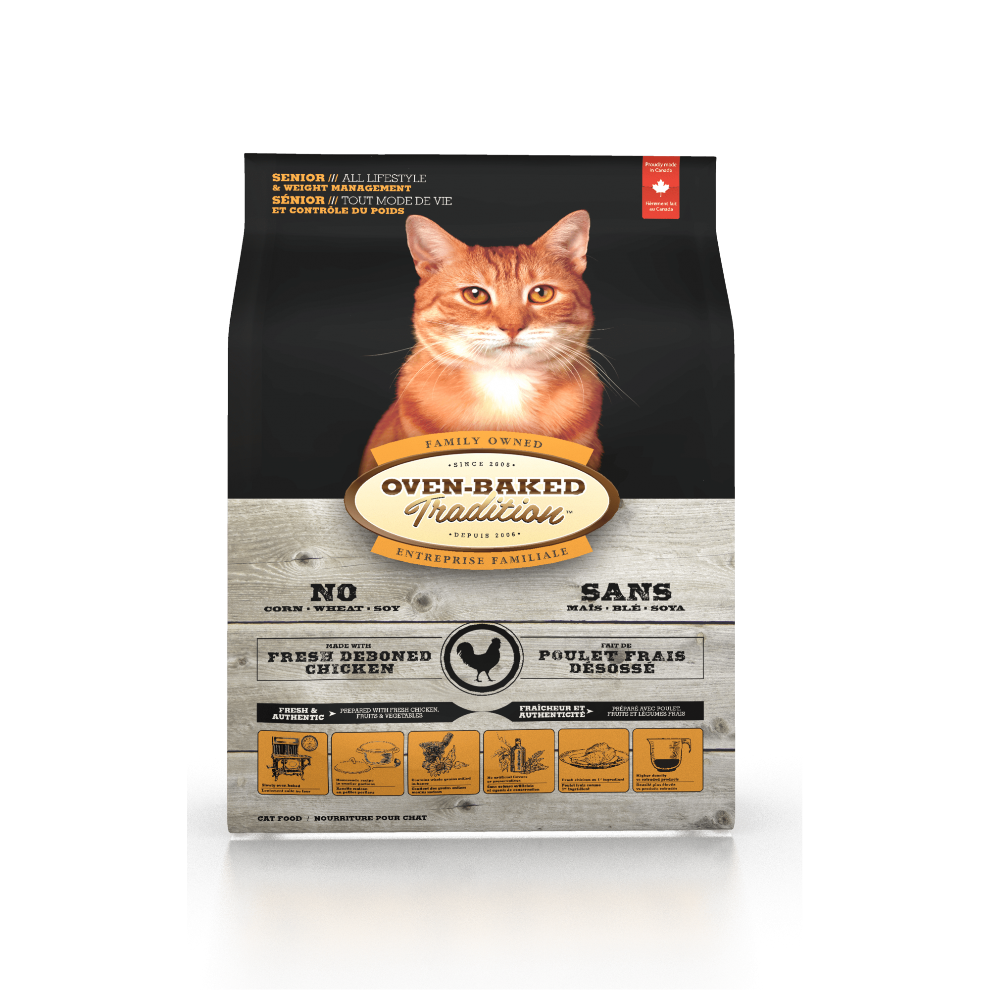 Oven Baked Tradition - Senior Cat - Chicken 2.5lb/1.13kg