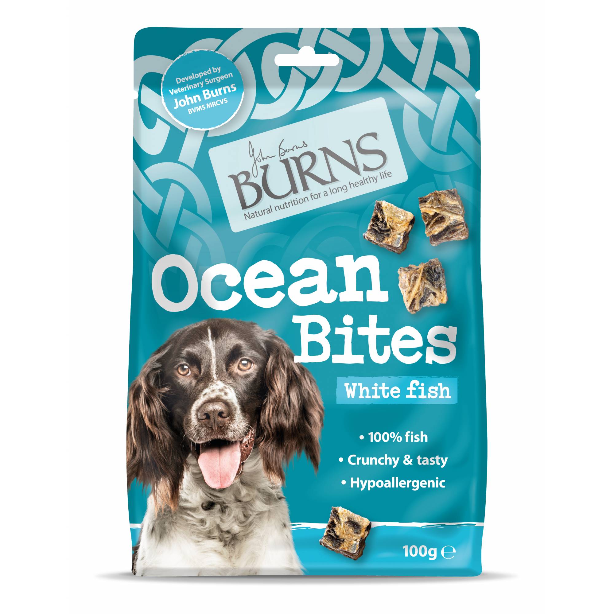 Burns Treats - Dog - Ocean Bites 100g (Whitefish)