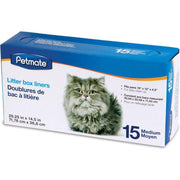 Petmate - Litter Pan Liner Medium 15pc