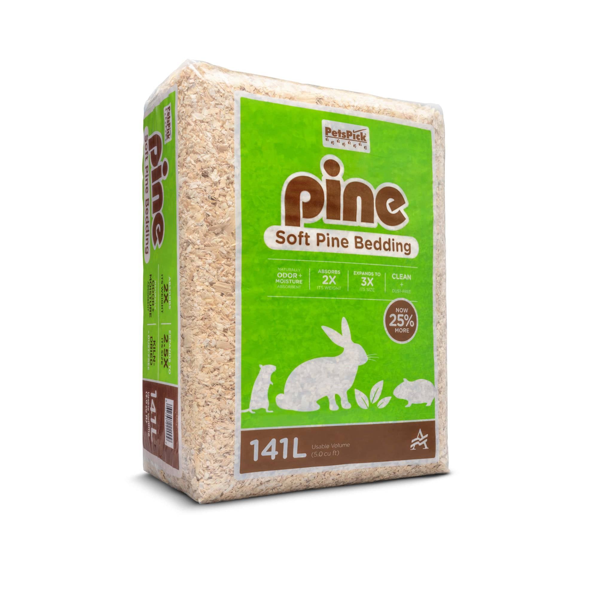 PetsPick - Pine Bedding 141L