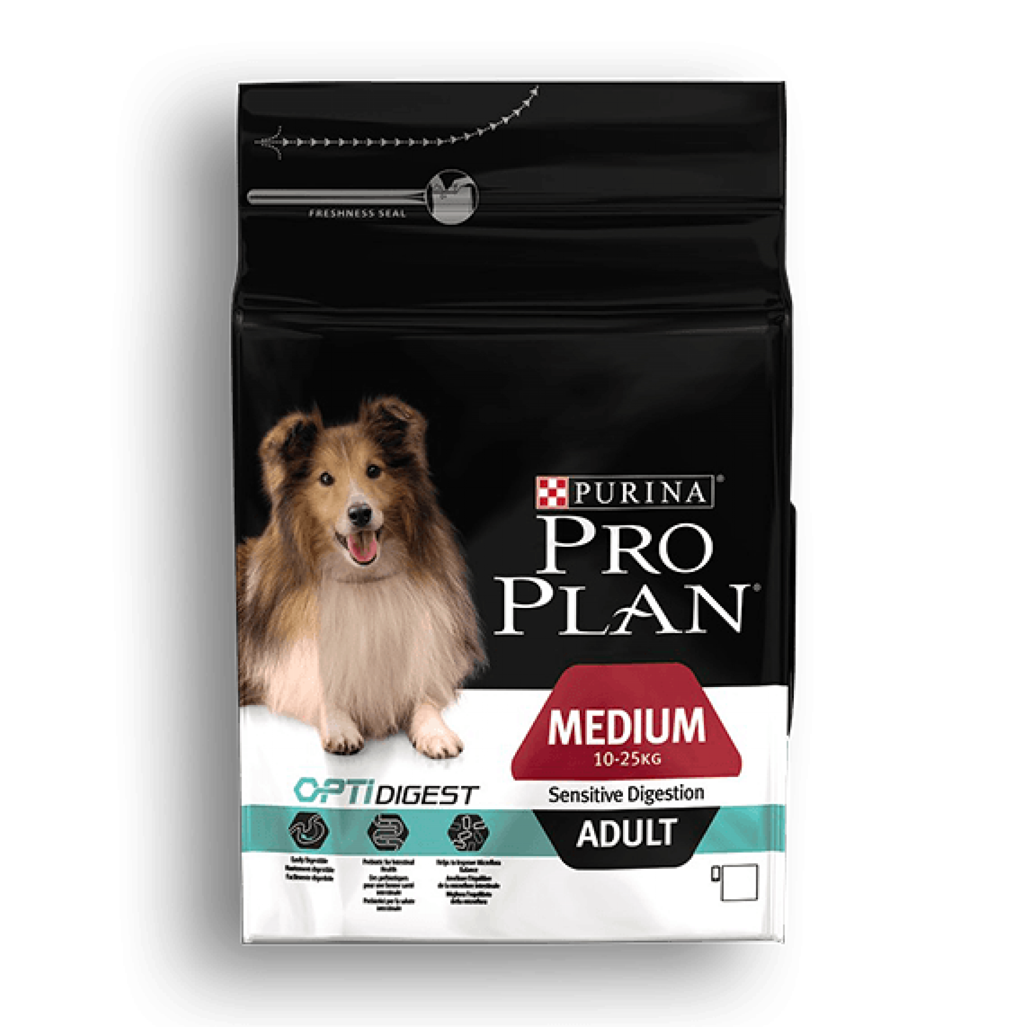 PRO PLAN - Canine Adult - Medium Adult Sensitive Digestion with OPTIDIGEST 2.5kg