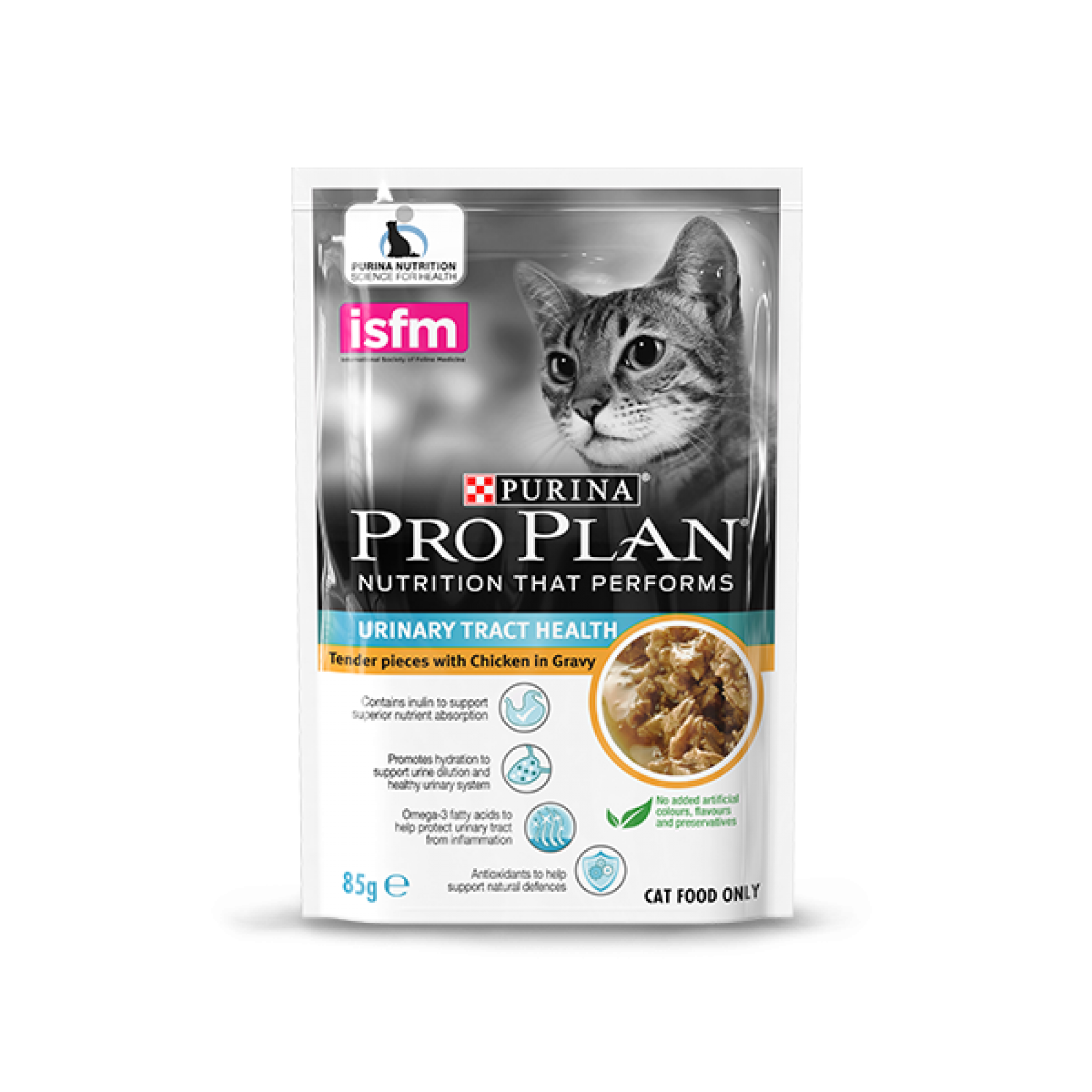 PRO PLAN - Cat Adult - Urinary Tract Health Chicken in Gravy Wet Pouch 85g
