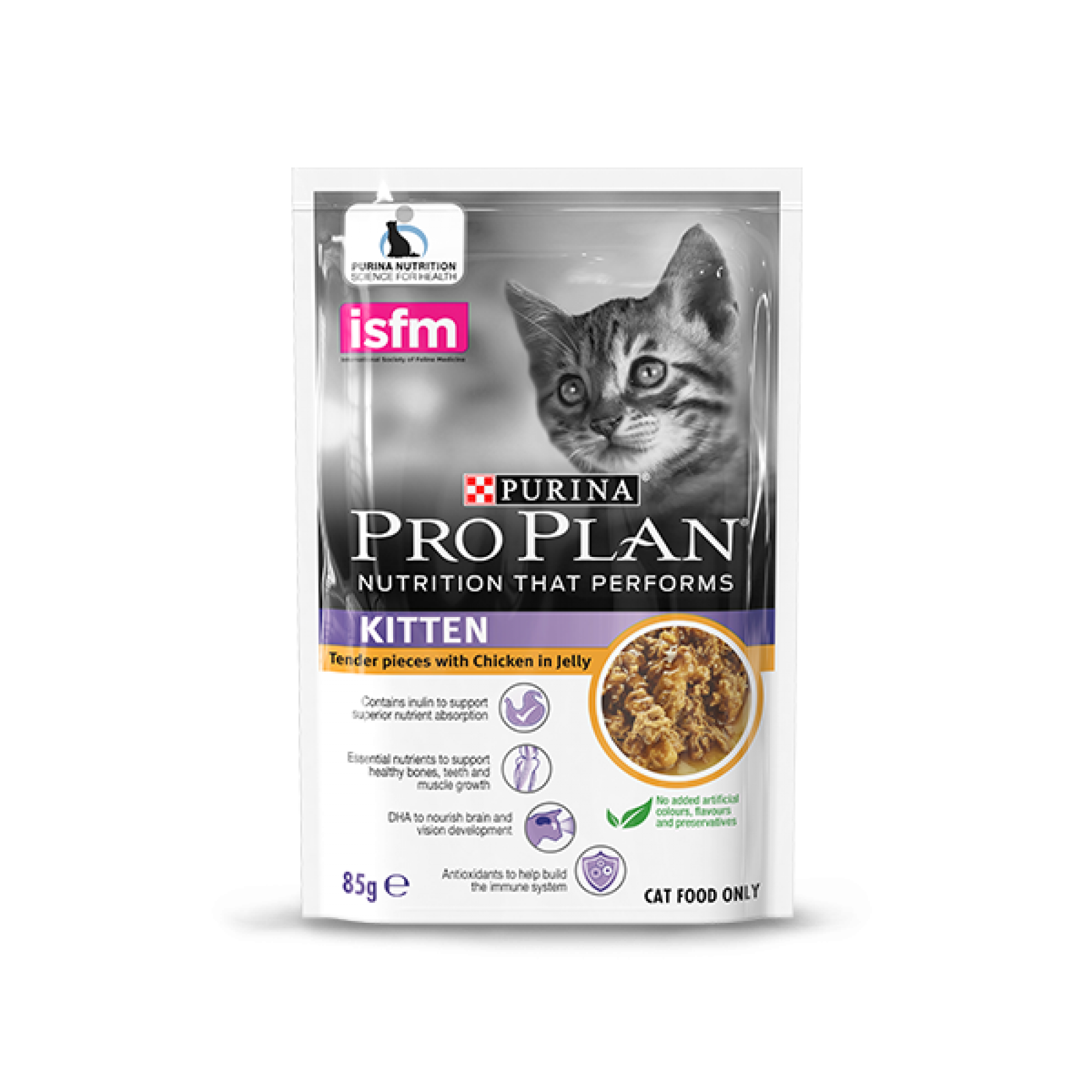 PRO PLAN - Cat Kitten - Chicken in Jelly Wet Pouch 85g