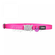 Red Dingo Cat Collar - Hot Pink