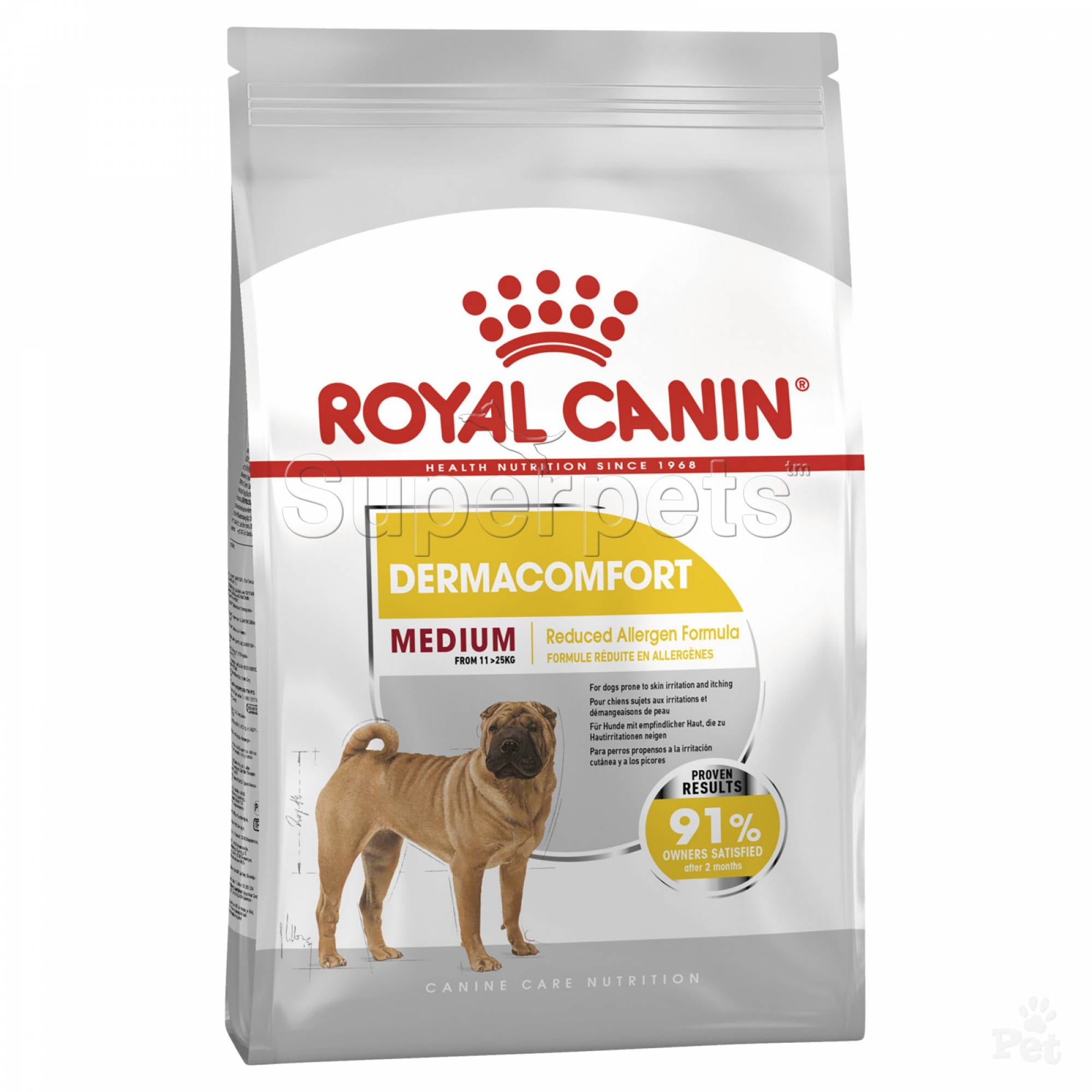 Royal Canin - Dog Adult - Medium Dermacomfort (11-25kg) 3kg