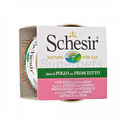 Schesir Cat - Chicken Fillets with Ham 85g