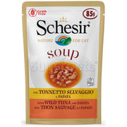 Schesir Cat - Soup Pouch - Wild Tuna and Papaya 85g