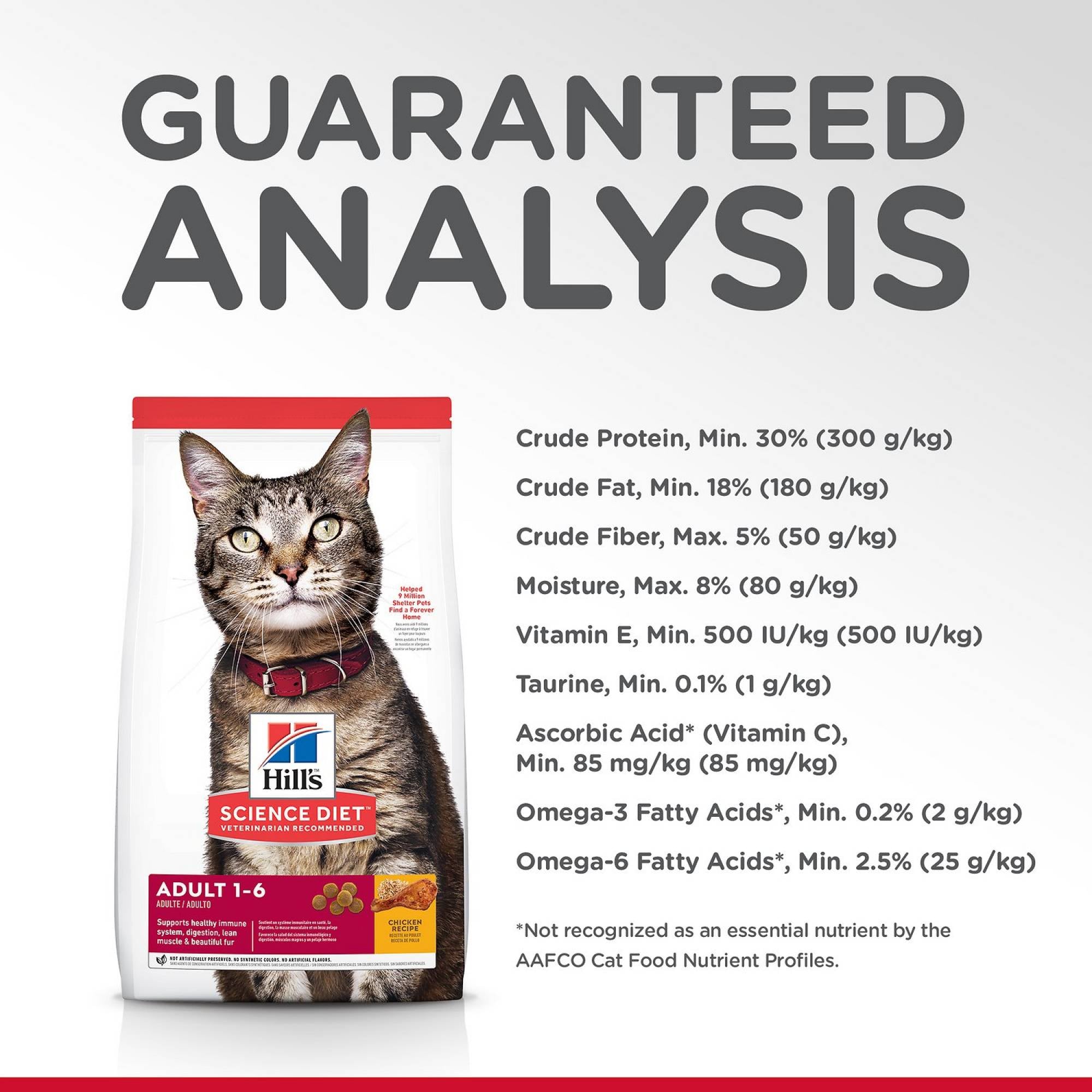 Science Diet - Cat Adult - Chicken Recipe 4kg (10298HG)