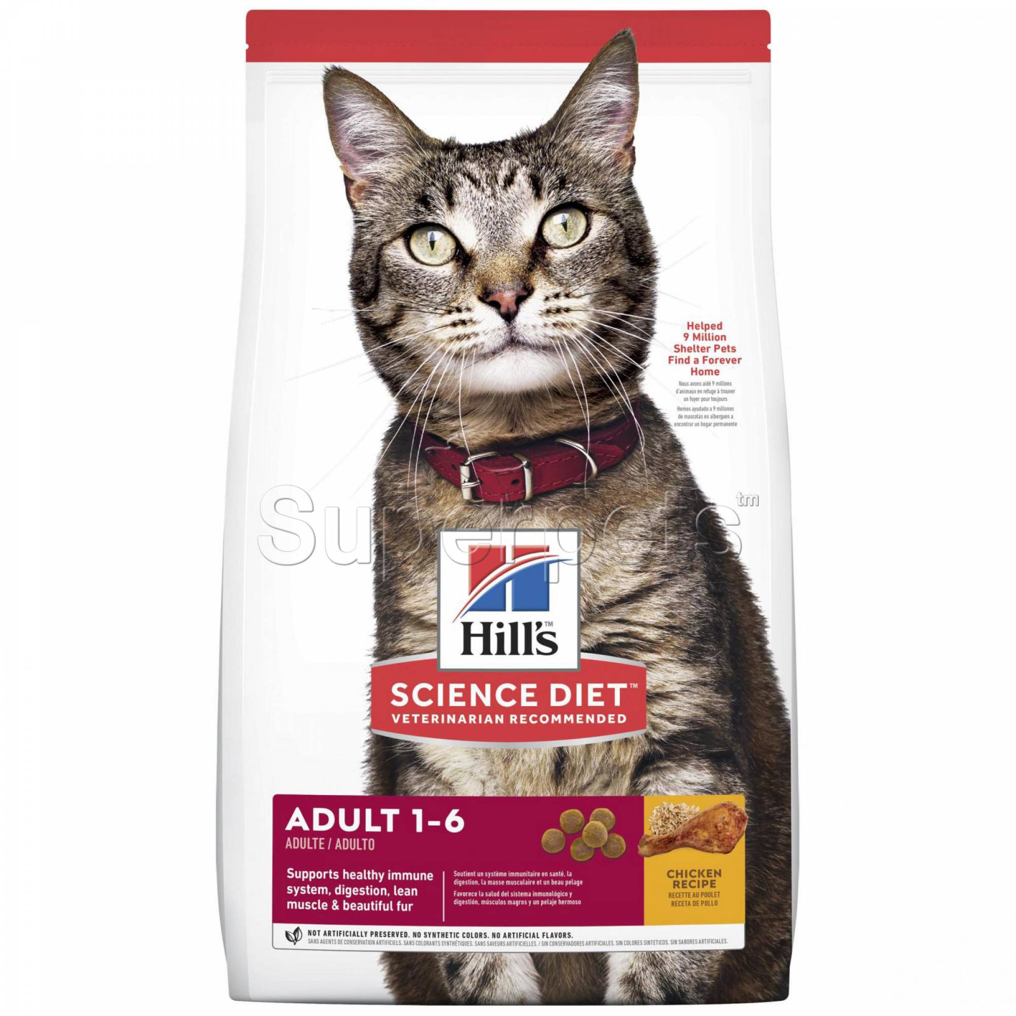 Science Diet - Cat Adult 1-6 Years - OPTIMAL CARE Chicken Recipe 2kg (603820)